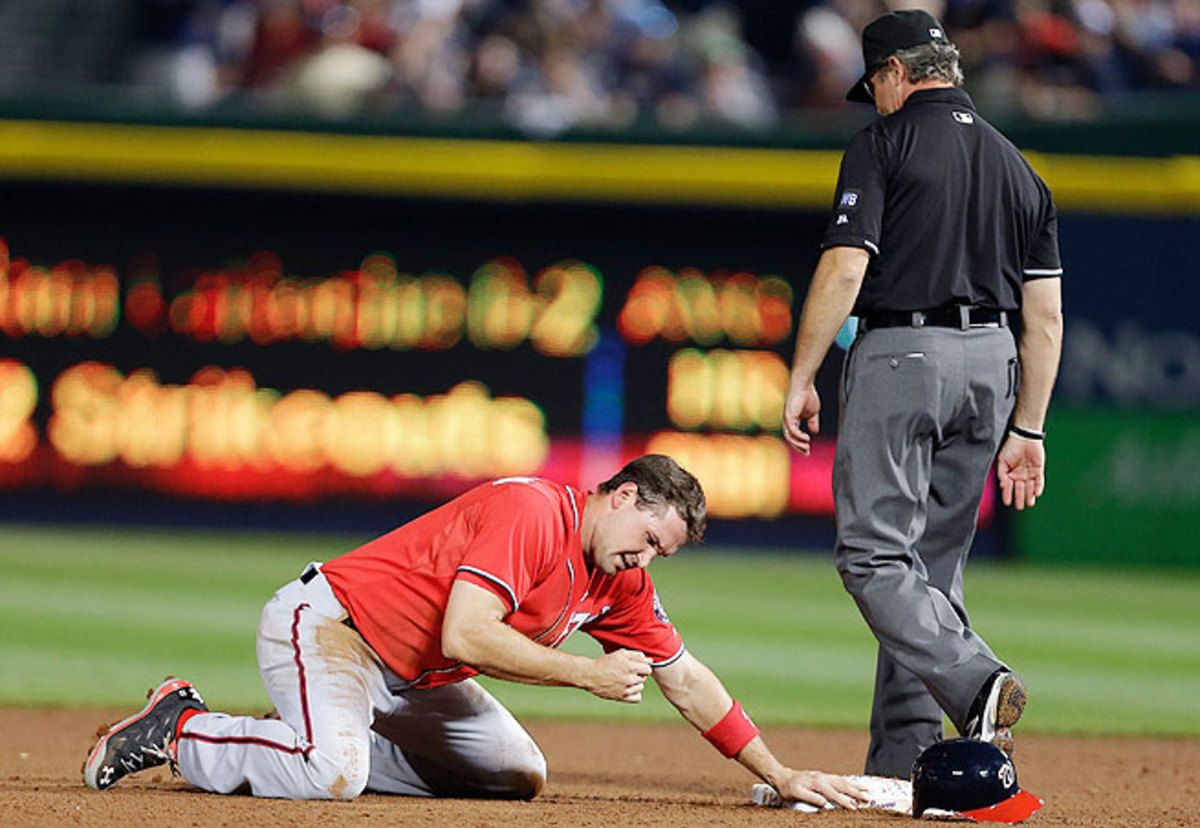 Ryan Zimmerman's broken thumb will keep him out of the Washington lineup for 4-6 weeks.