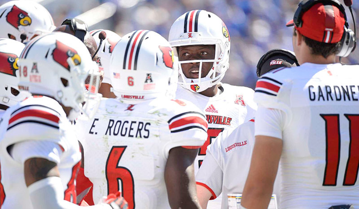 Bridgewater has been the leader of the Cardinals offense ever since he won the starting quarterback job as a freshman. (David E. Klutho/SI)