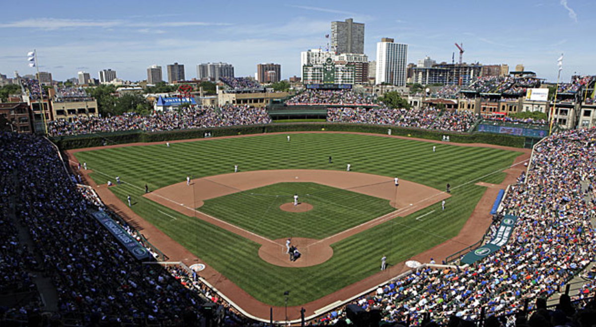 Wrigley Field hosted its first game on April 23, 1914 and is the only Federal League ballpark still standing.