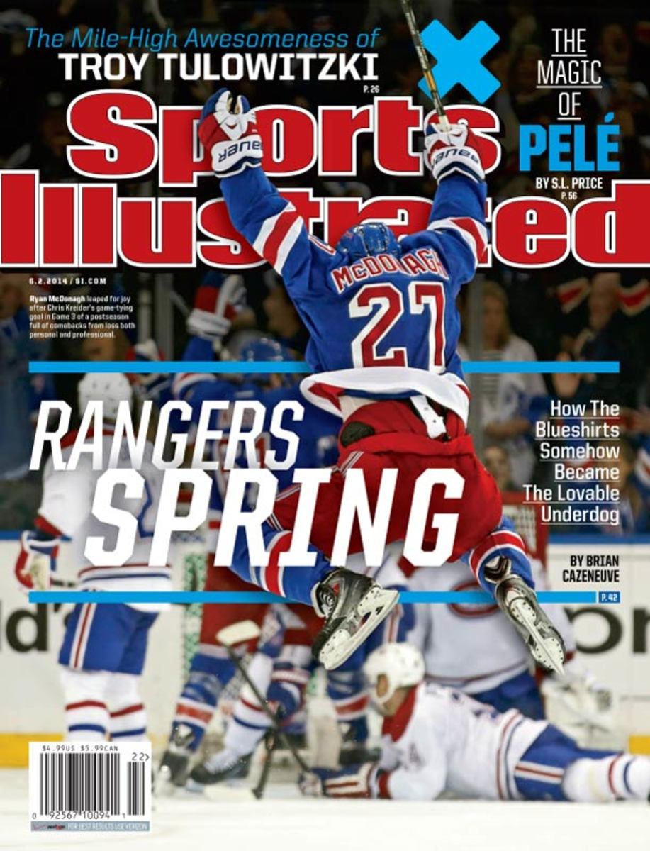 New York Rangers on cover of Sports Illustrated