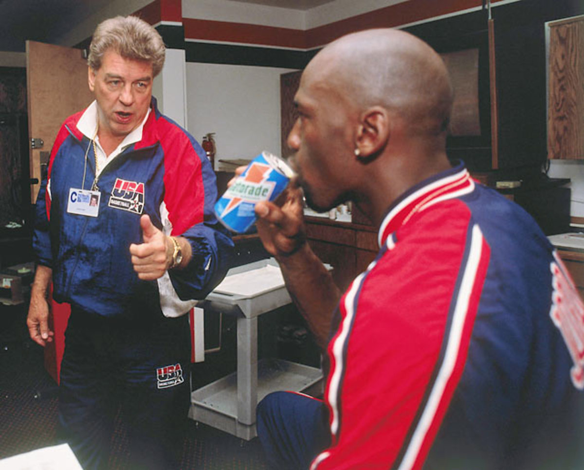 Chuck Daly and Michael Jordan