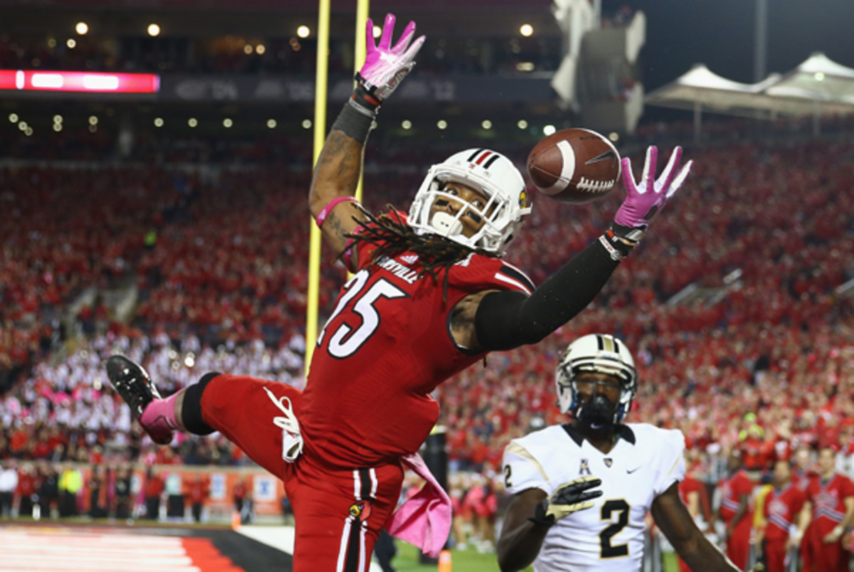 Calvin Pryor plays free safety the way you have to -- like his hair is on fire. (Andy Lyons/Getty Images)