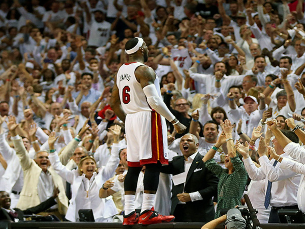 LeBron James on fire in Toronto for Miami Heat