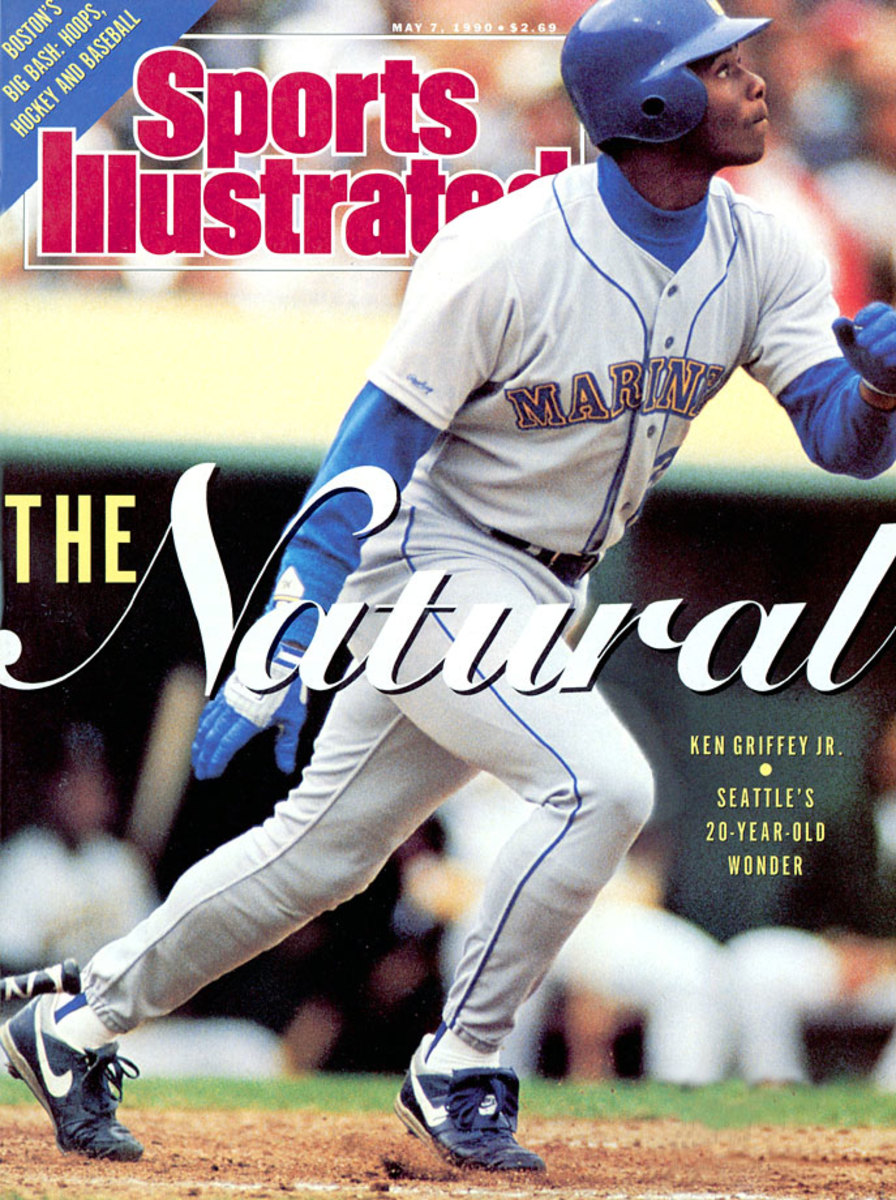 Seattle Mariners Ken Griffey Jr, 1995 Al Division Series Sports Illustrated  Cover by Sports Illustrated