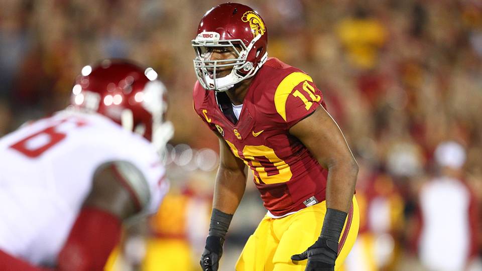 USC LB Hayes Pullard ejected for targeting against Stanford - Sports ...