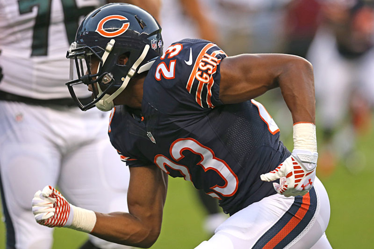 Fuller looked good manning the slot against the Eagles in the opener. (Jonathan Daniel/Getty Images)