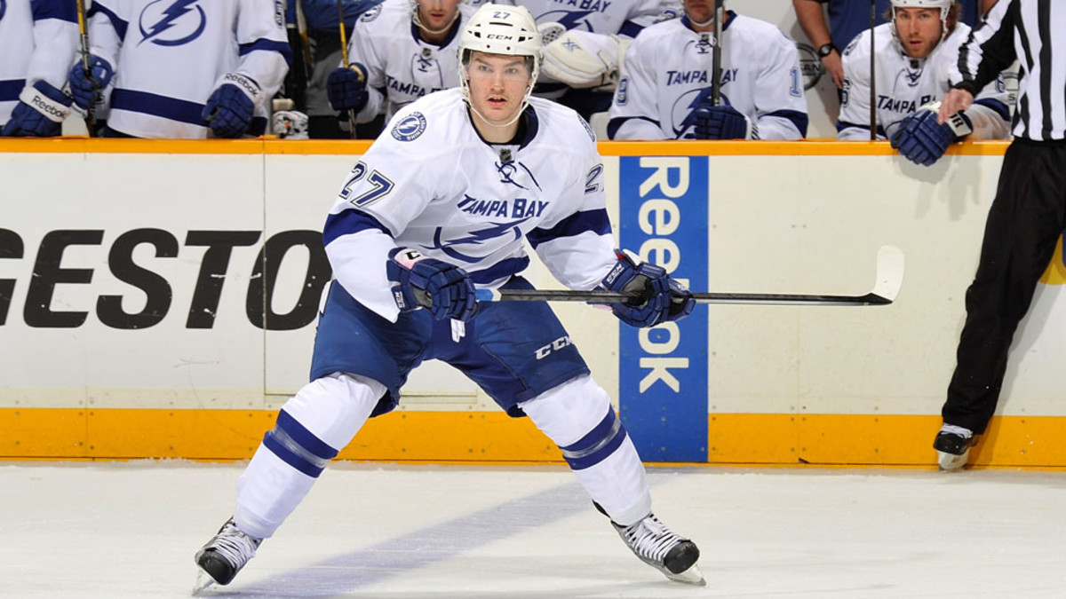 Jonathan Drouin injury Tampa Bay Lightning rookie out 34 weeks with