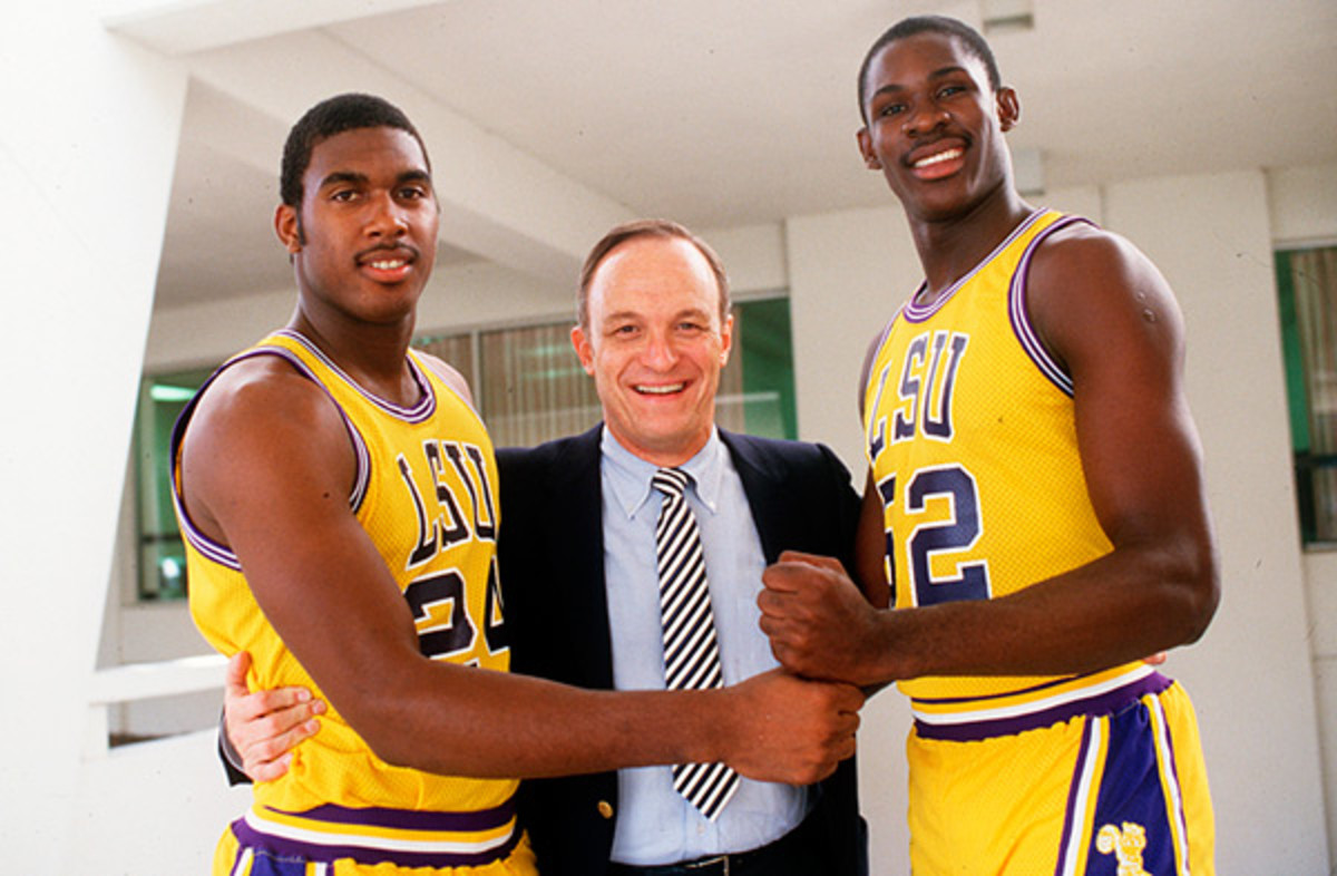 John Williams, Dale Brown and Tito Horford :: George Tiedemann/SI