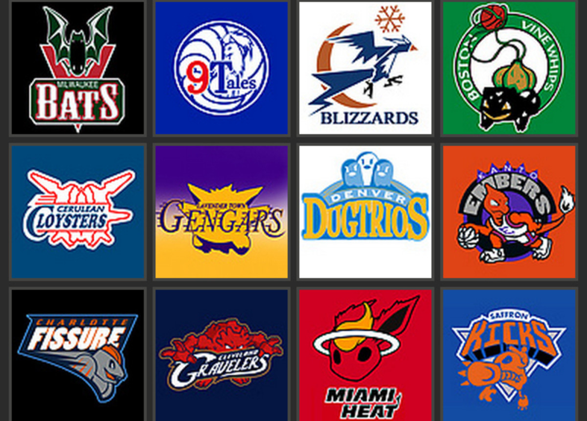 The Internet Added Pokemon To All The Nba Logos Sports Illustrated