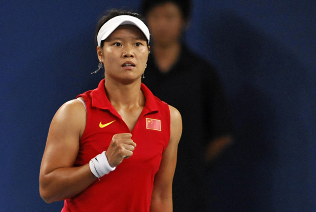 Li reacted by screaming at the fans in the crowd.