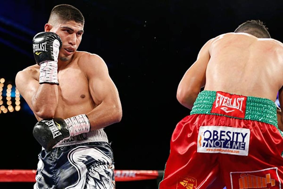 With his victory over Juan Carlos Burgos in late January, Mikey Garcia (left) ran his record to 34-0.