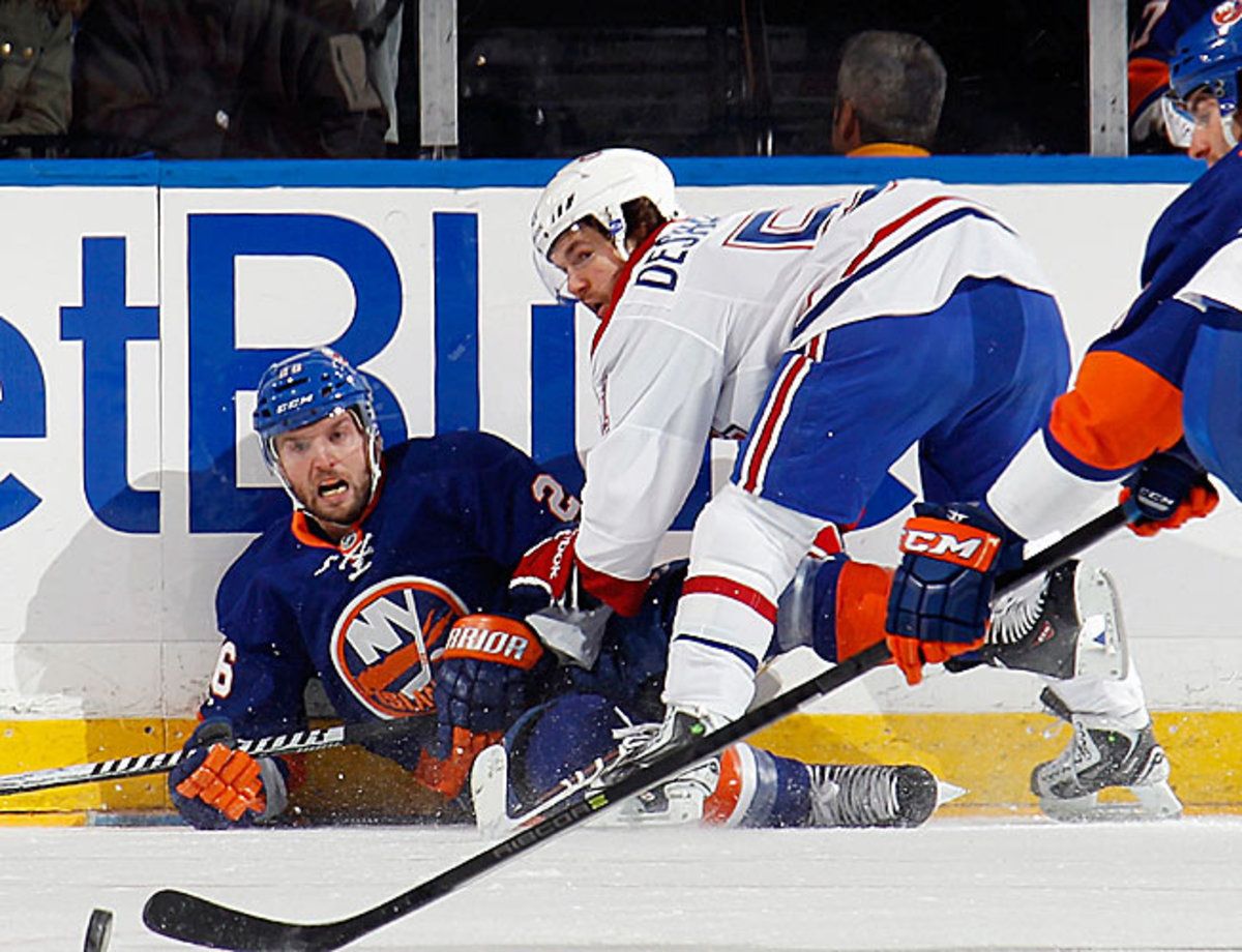Thomas Vanek expected to be traded, but his destination was one of the day's big surprises.