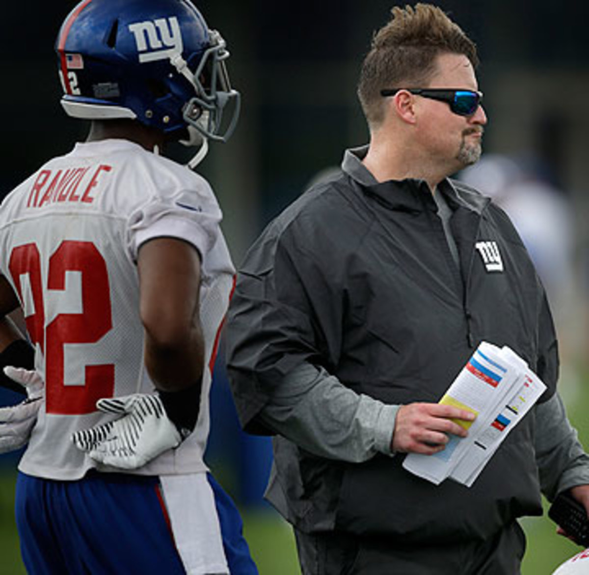 Ben McAdoo is revamping the Giants offense, and wideout Reuben Randle will play a major role in the new scheme. (Seth Wenig/AP)