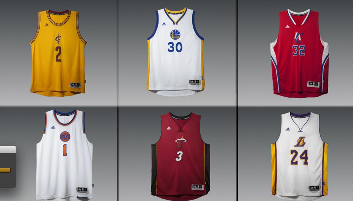 NBA Unveils 2014 Christmas Day Jerseys