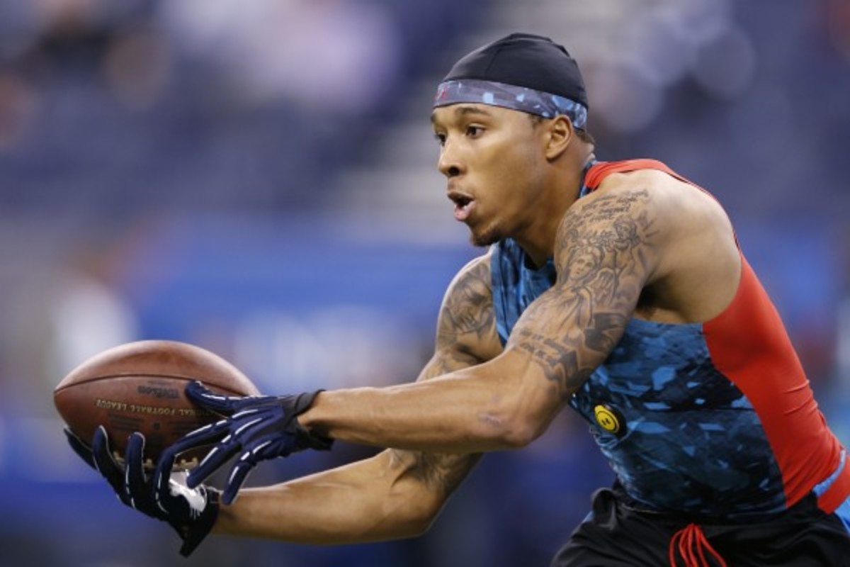 The Rams reportedly knew for months that he would be suspended but did not take a WR in this year's draft. (Joe Robbins/Getty Images)