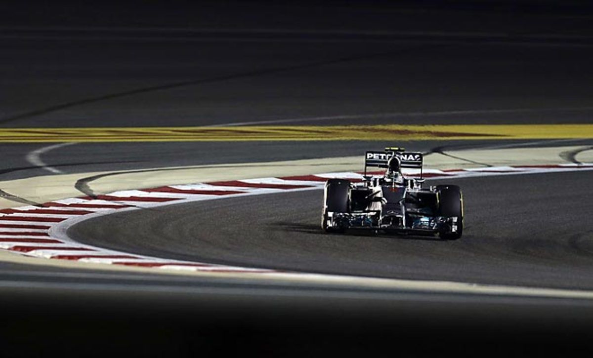 Nico Rosberg helped Mercedes capture the entire front row ahead of the Bahrain Grand Prix.