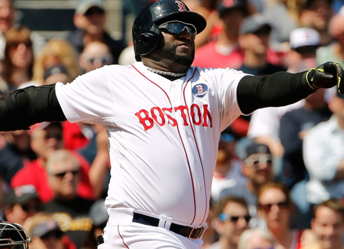 Left-handed pull hitters like David Ortiz are losing hits to defensive shifts on the right side of the infield.