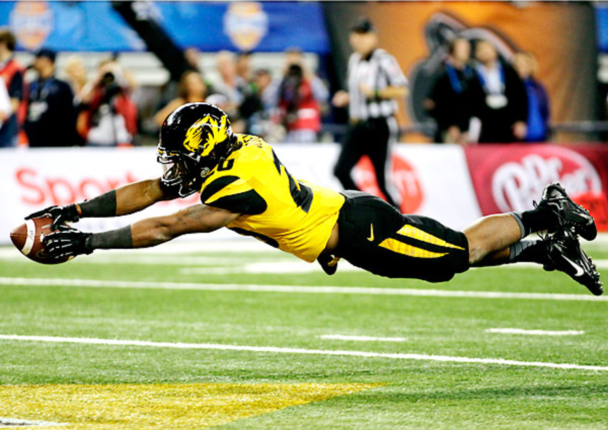 Henry Josey scored three touchdowns in the Cotton Bowl to finish the season with 16 rushing scores.