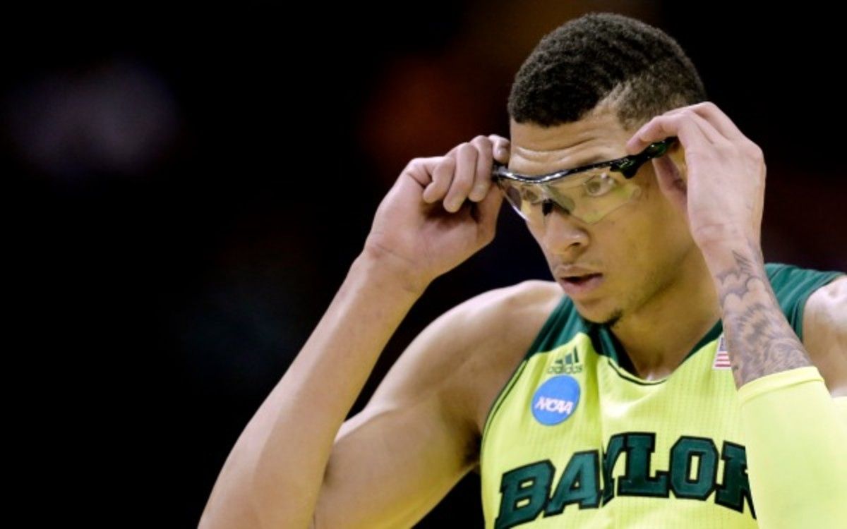 Baylor center Isaiah Austin led the Big 12 conference in blocked shots last season. (AP Photo/Eric Gay)