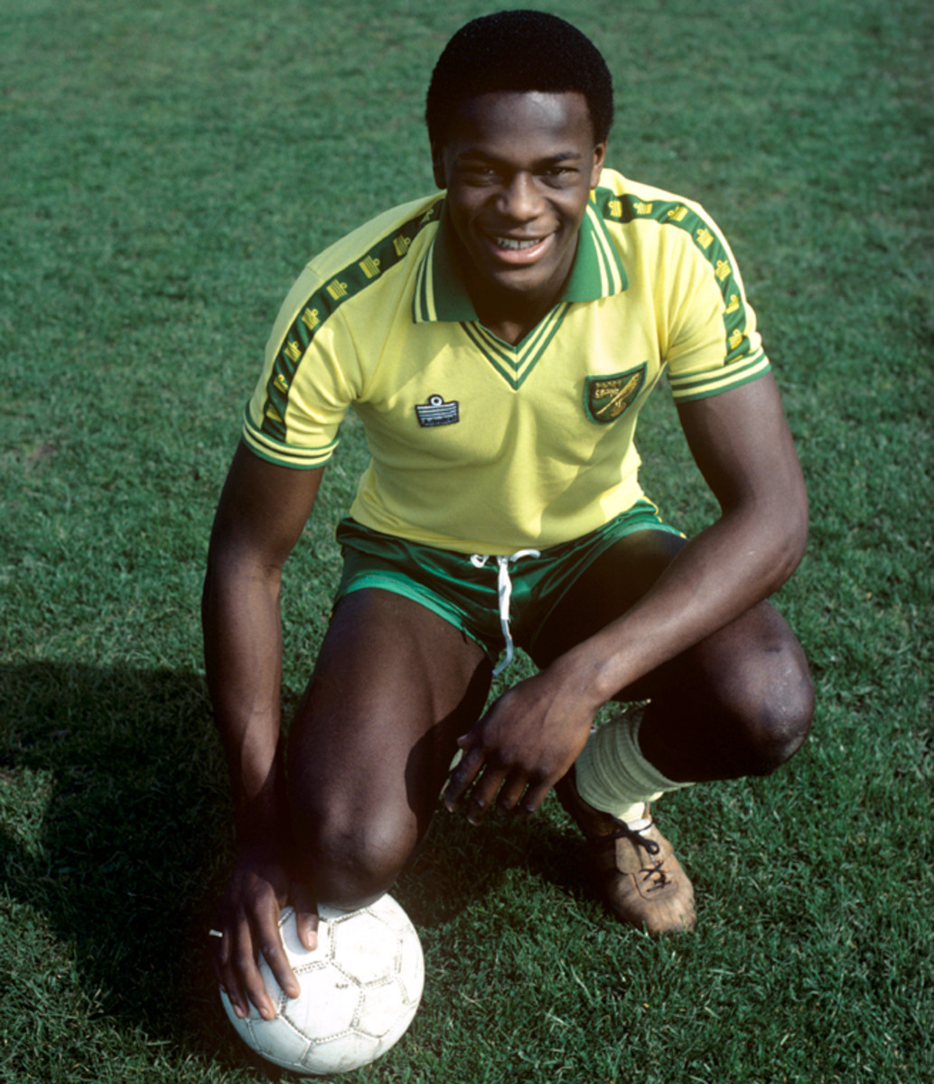 Justin Fashanu was a star scorer at Norwich City, earning a lucrative transfer to Nottingham Forest.