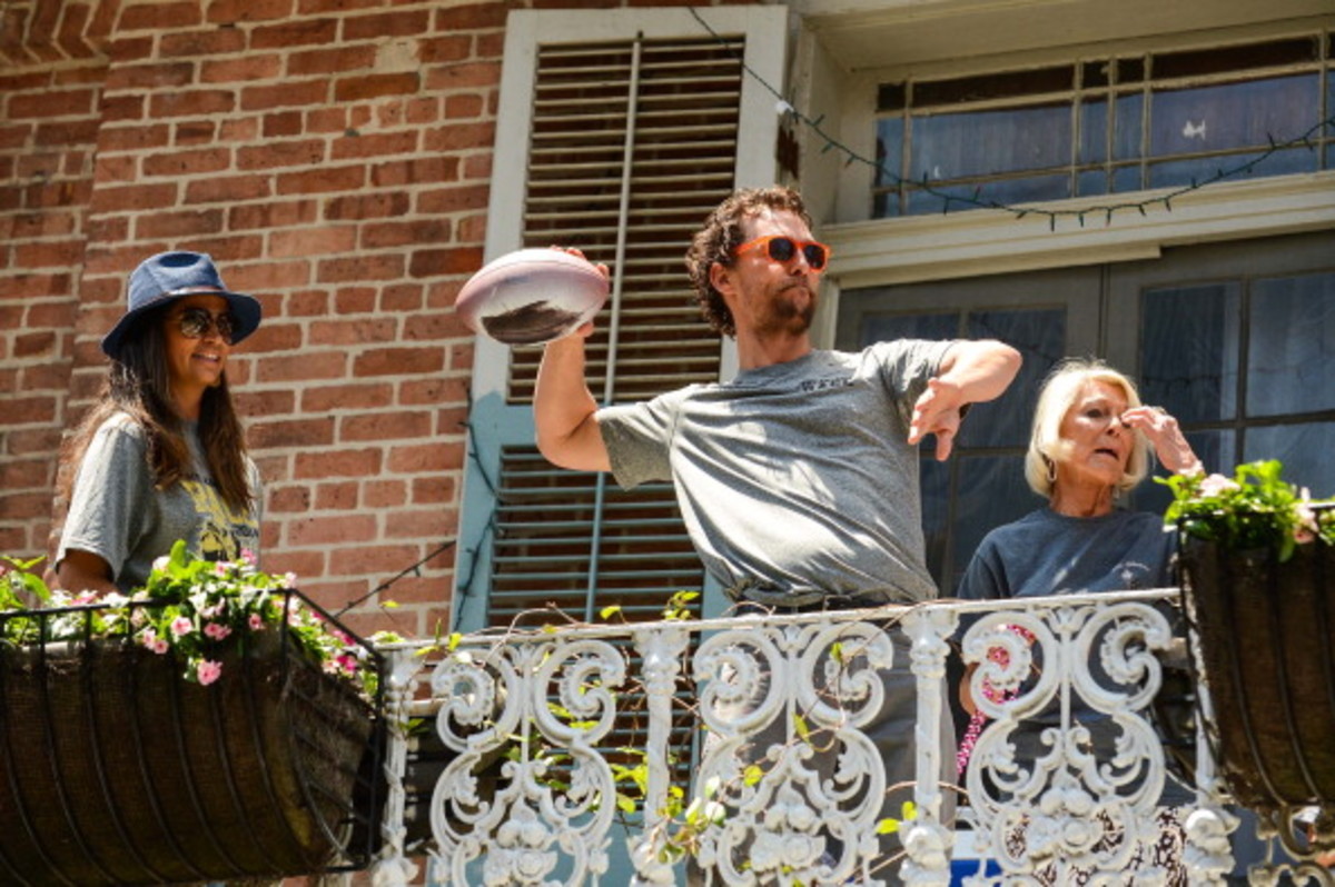 Celebrity Sightings In New Orleans - May 17, 2014