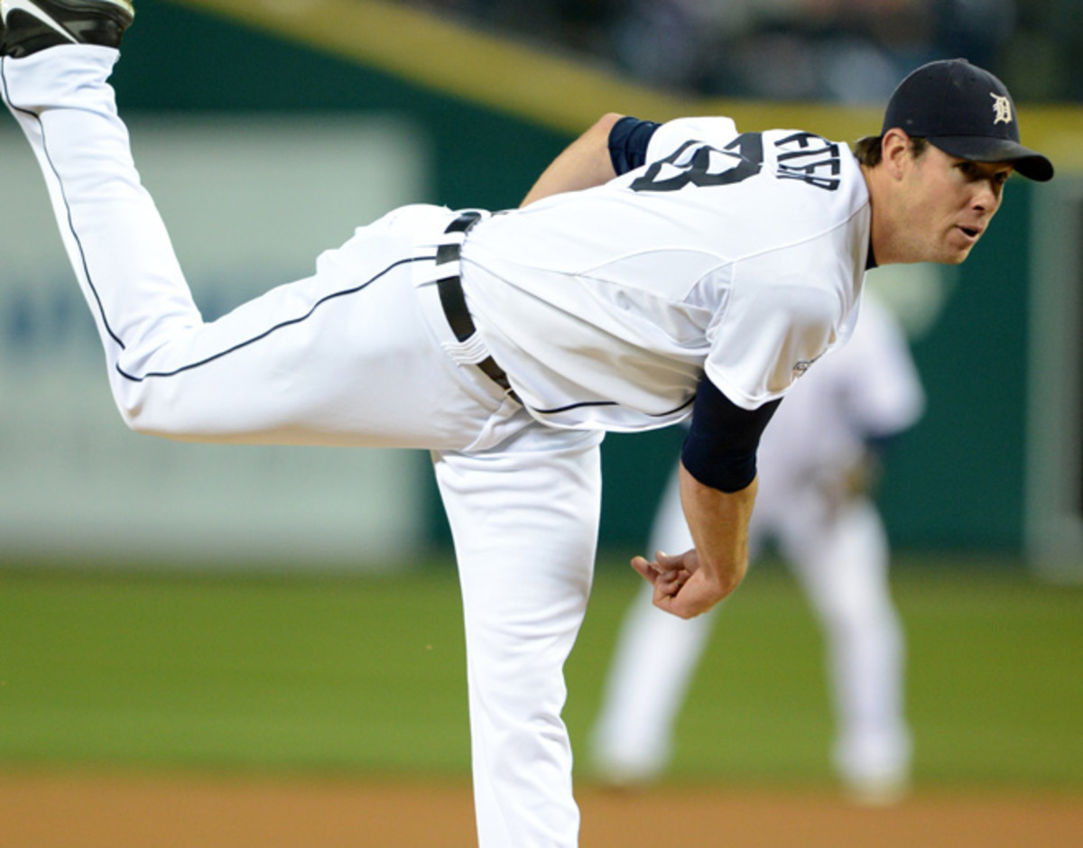 Doug Fister was acquired by the Nationals in an offseason trade with Detroit.