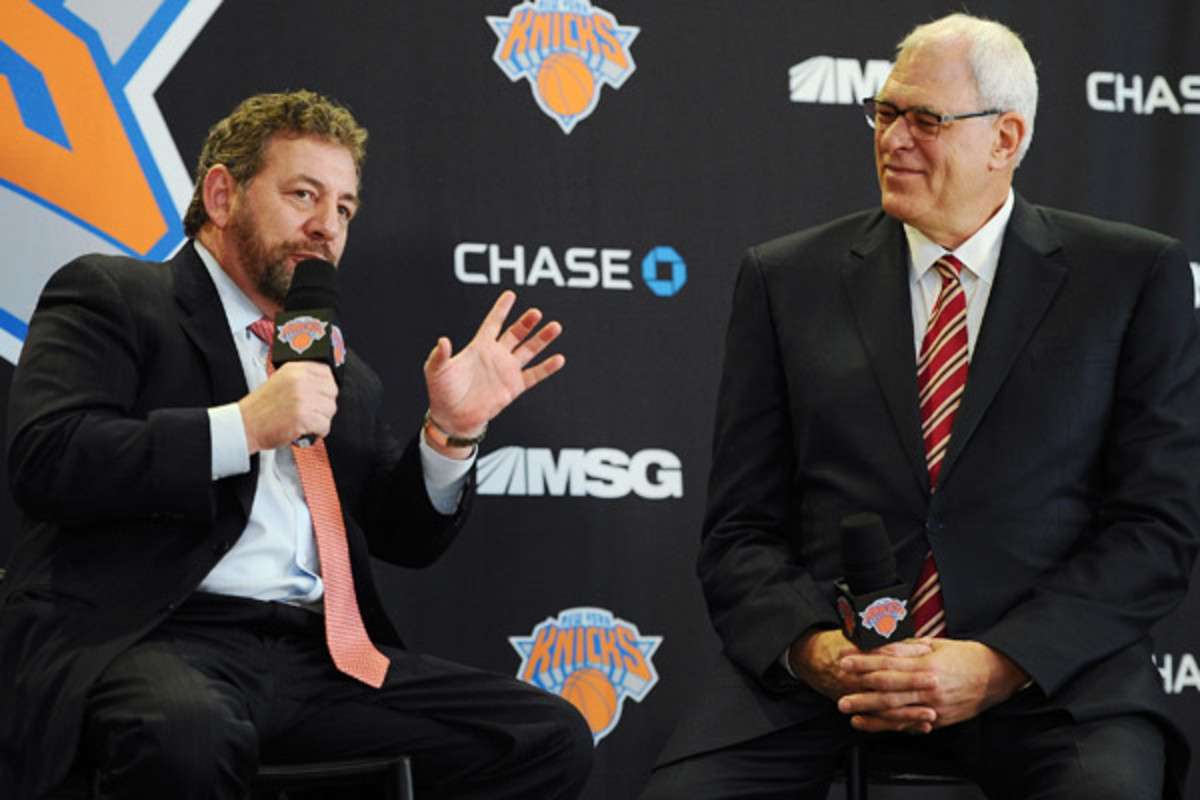 James Dolan, Phil Jackson