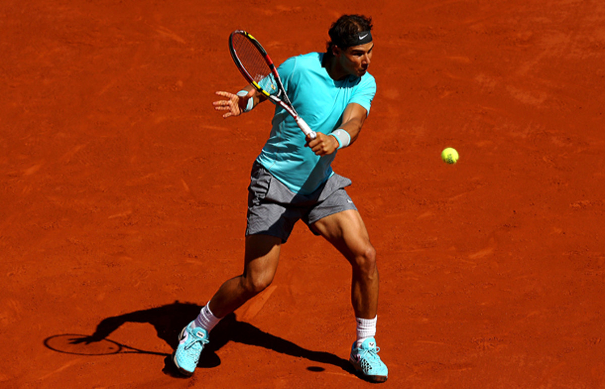 Rafael Nadal is playing for his ninth -- NINTH -- French Open title. (Matthew Stockman/Getty Images)