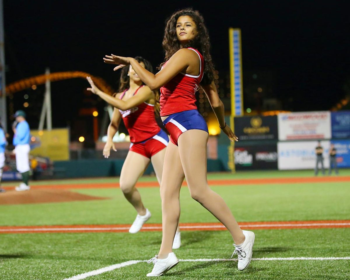 Minor League Baseball Cheerleaders Sports Illustrated