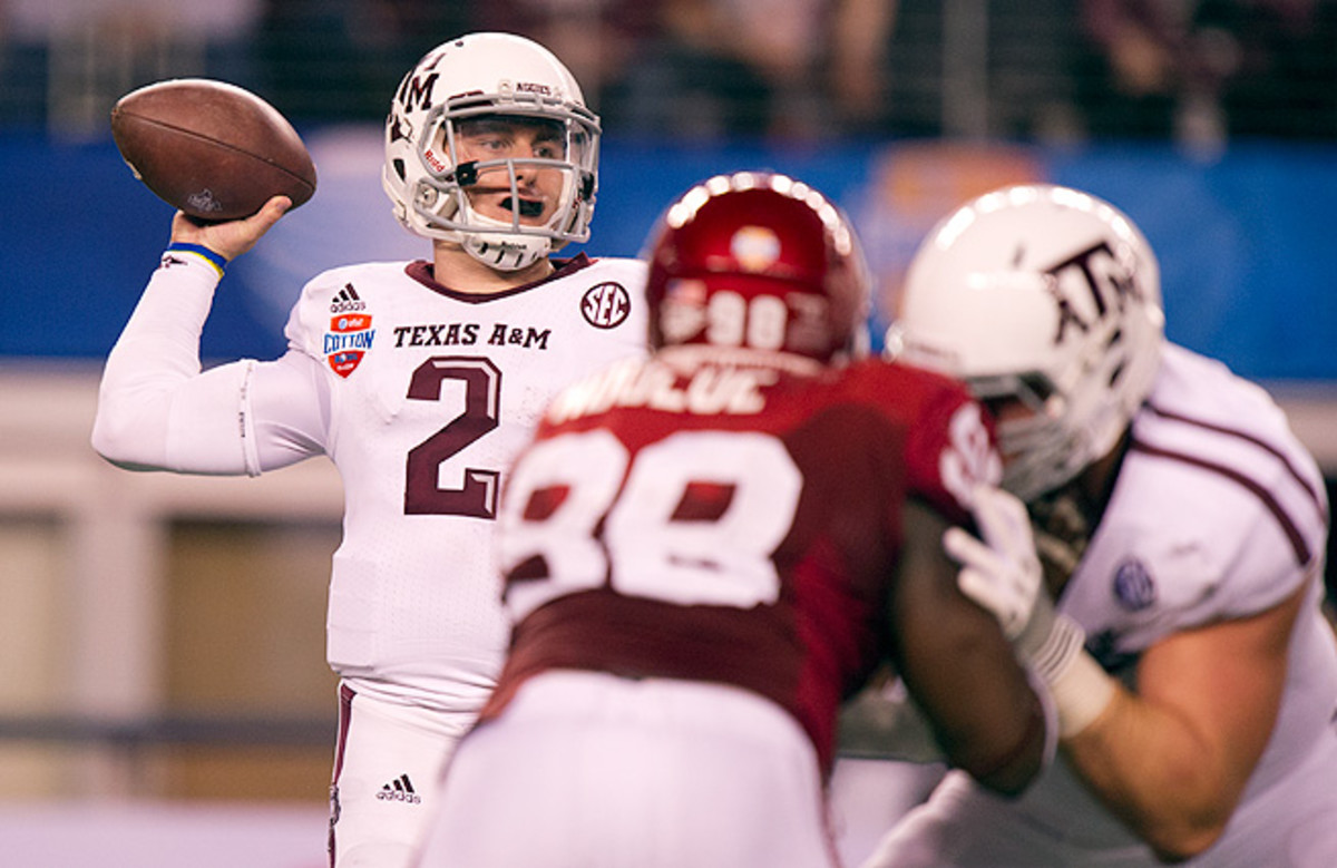 Johnny Manziel's unique playmaking ability could be too intriguing to pass up at No. 1 overall.