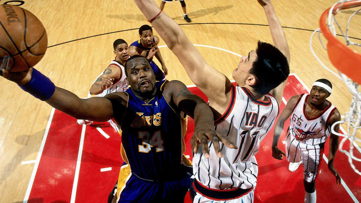 Yao Ming: Shaq was unstoppable.