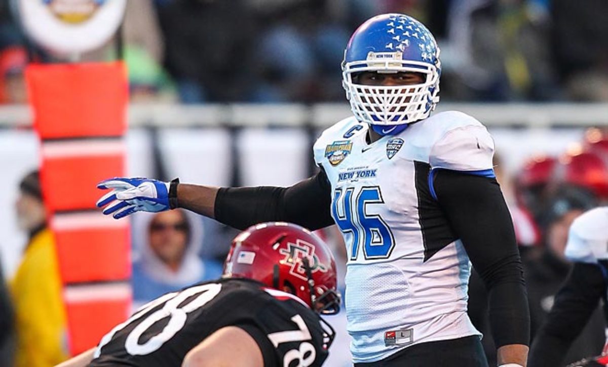 Despite playing at Buffalo, Khalil Mack developed into a highly-regarded NFL prospect this past season.