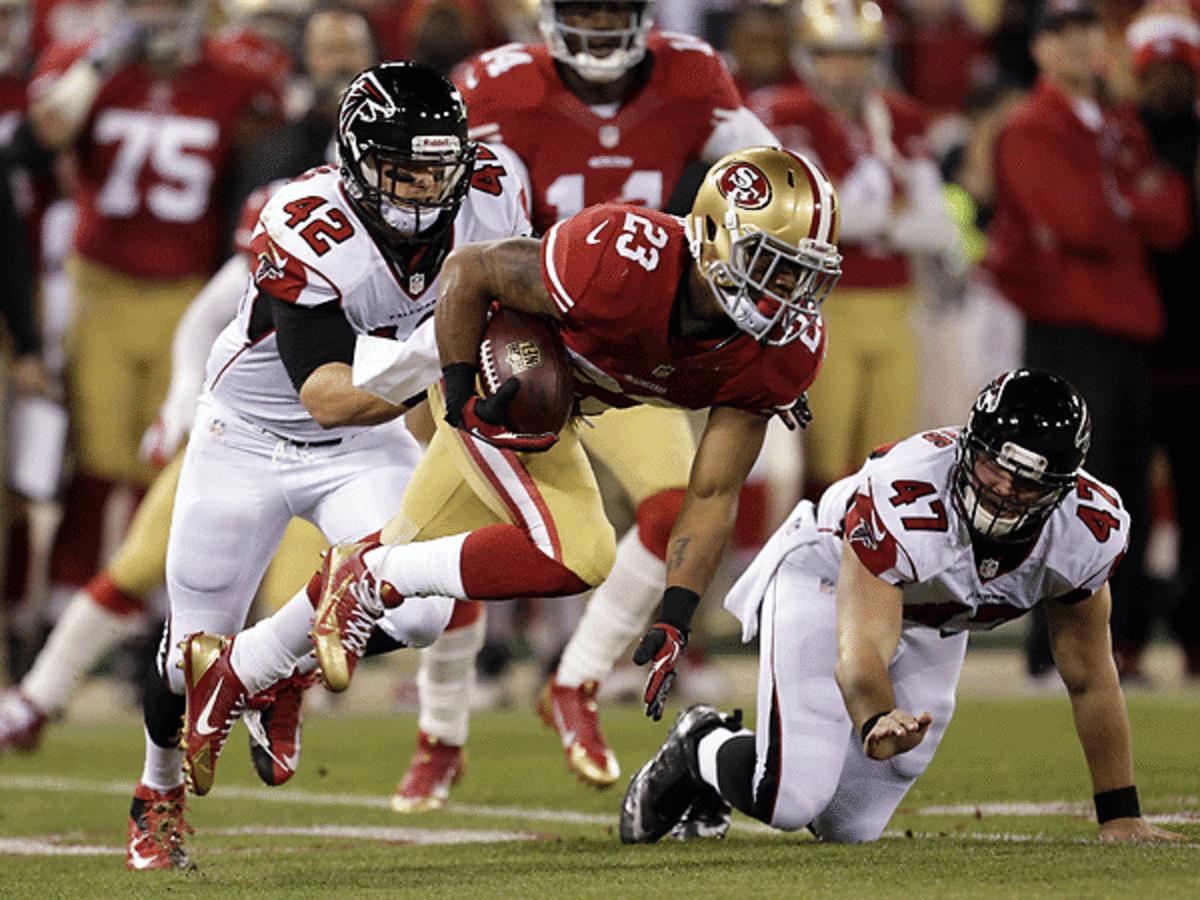 LaMichael James has endured a frustrating first three seasons with the 49ers. (Tony Avelar/AP)