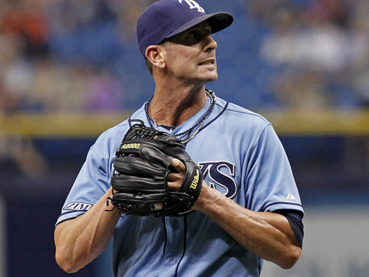 Grant Balfour has lost his job as Tampa's closer after posting a 6.46 ERA this season. (Brian Blanco/Getty Images)