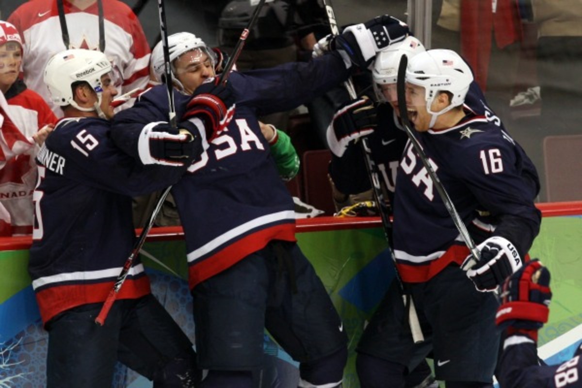 NHL players have been playing in the Olympics since XXXX. (George Bridges/Getty Images)