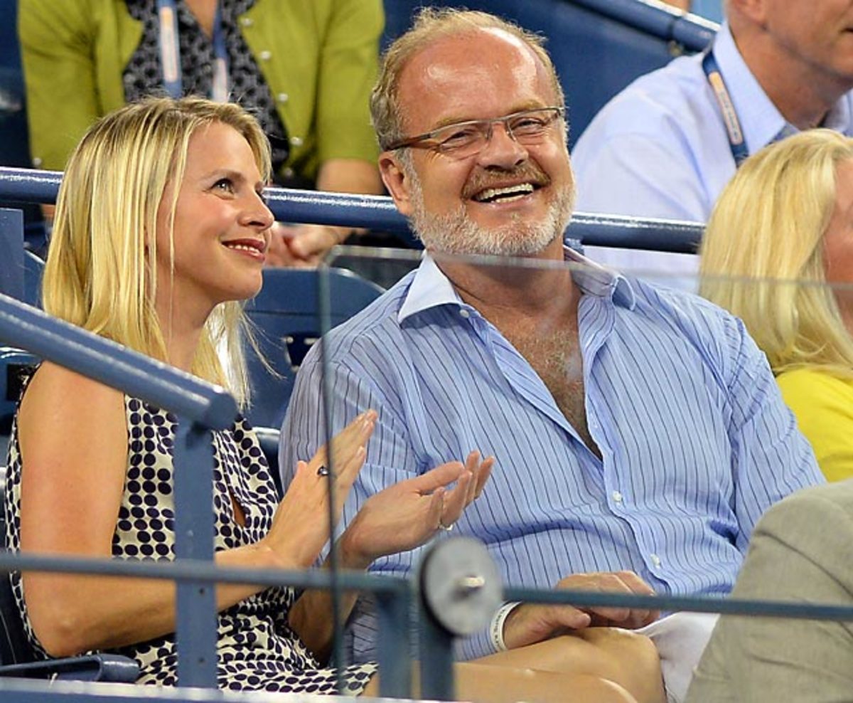 Kayte Walsh and Kelsey Grammer