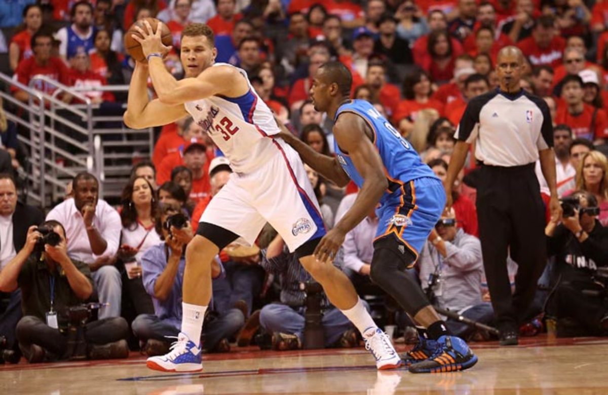 The matchup between Blake Griffin and Serge Ibaka could decide the Thunder-Clippers series.