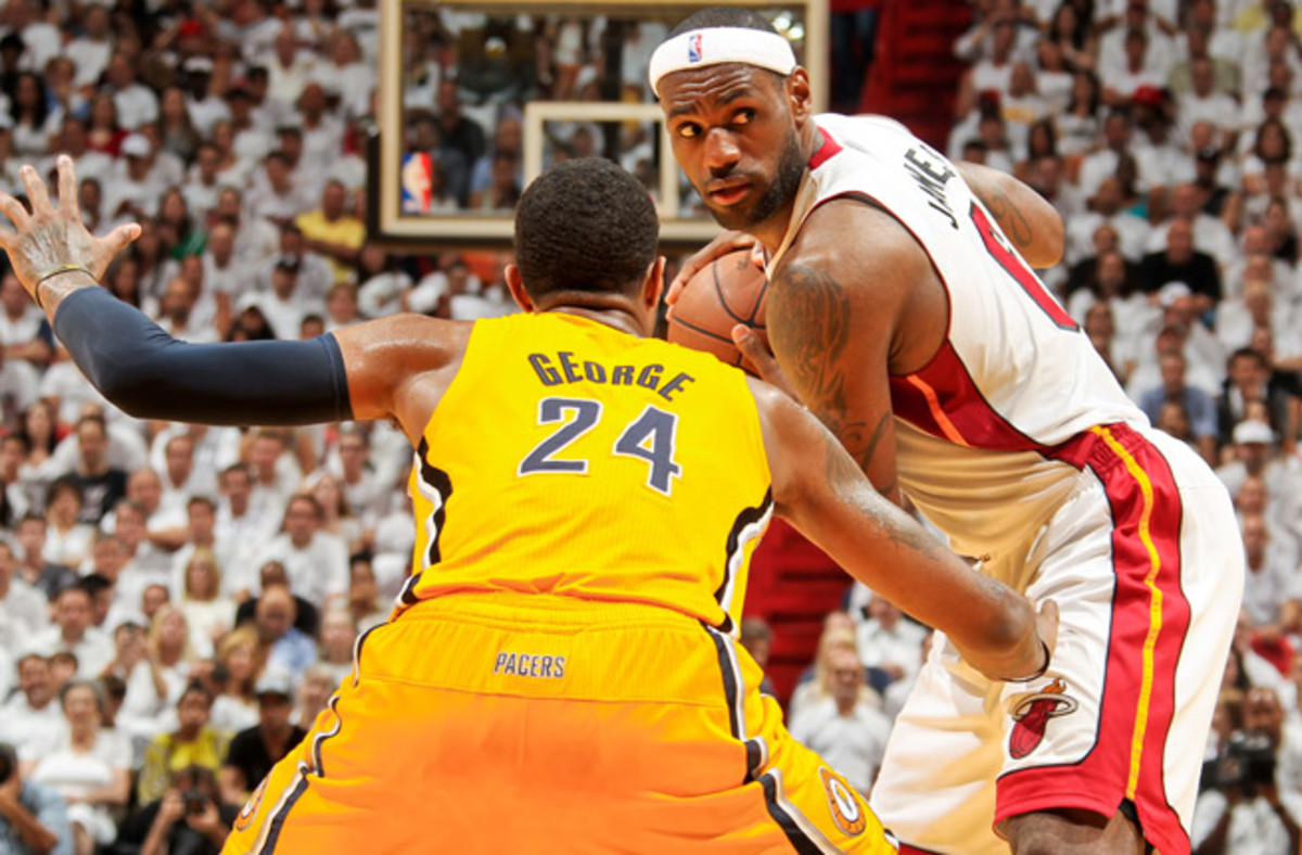 LeBron James and the Heat's three-peat hopes are facing some adversity, going 5-7 mark since Mar. 4.