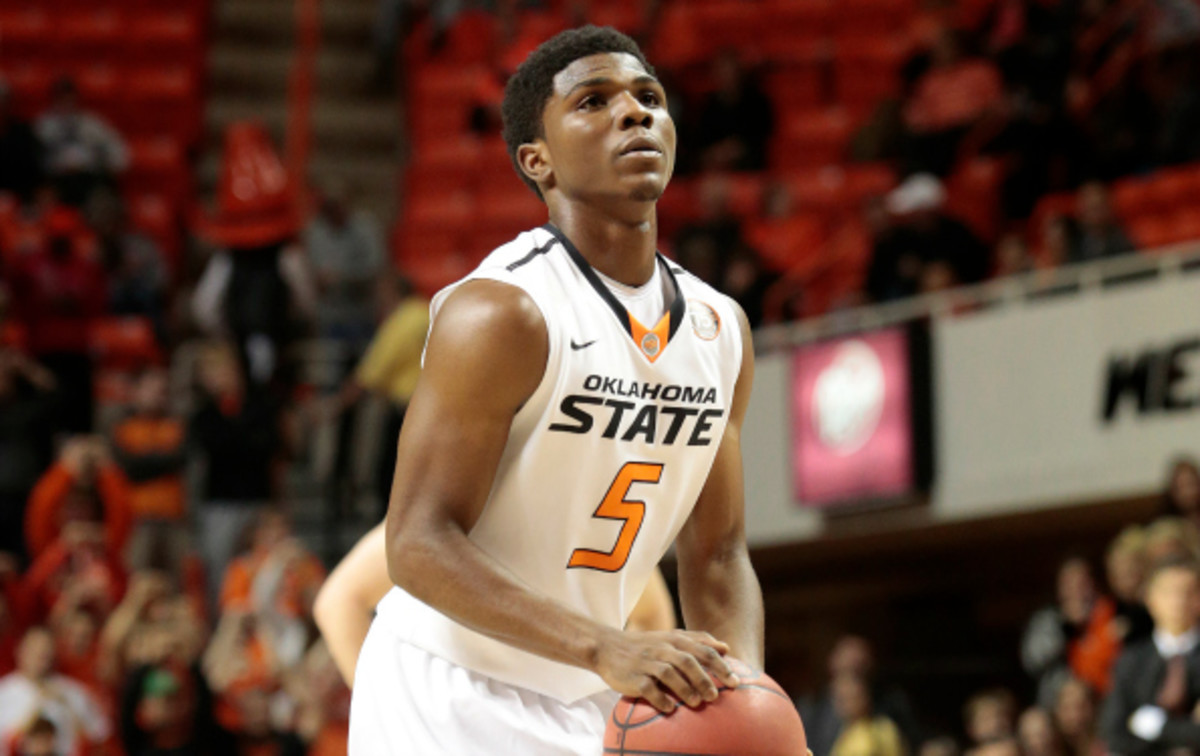 Stevie Clark won Oklahoma's Player of the Year award twice in high school. (Brett Deering/Getty Images)