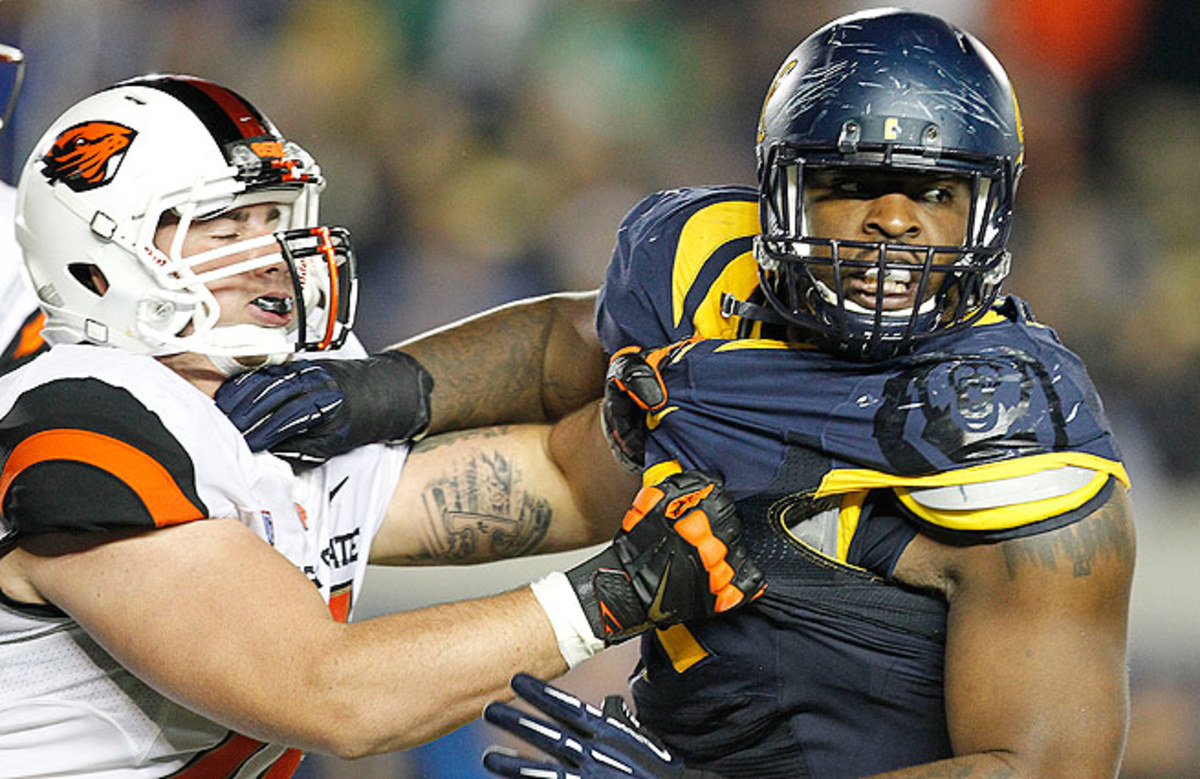 The depth at defensive tackle could drop the talented DeAndre Coleman (right) to Day 3 or beyond.