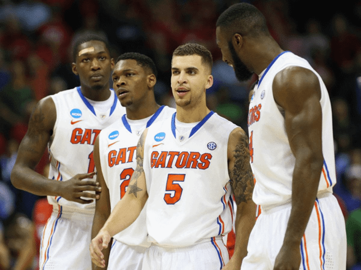 The Gators' senior core, led by Scottie Wilbekin (5) and Patric Young, have produced 30 straight wins.