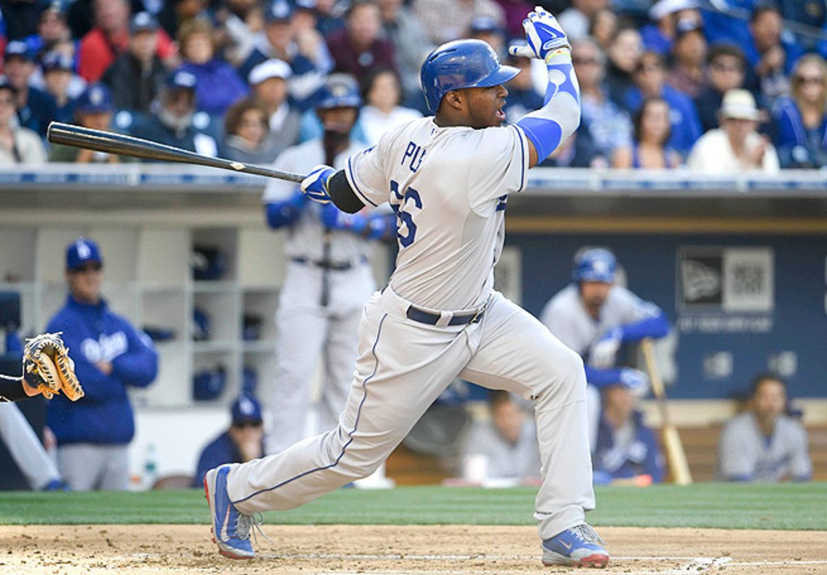 With Yasiel Puig starting slowly, owners might benefit from selling the elite outfielder high.
