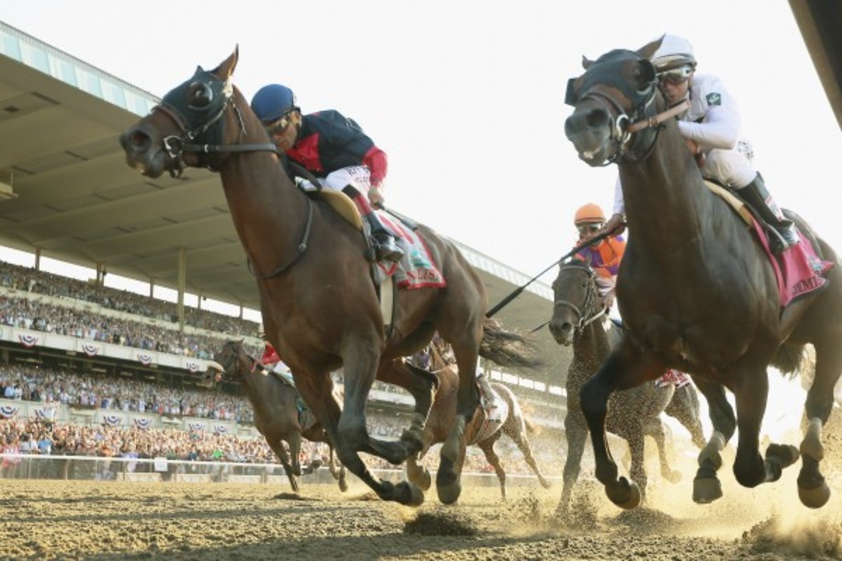 California Chrome was denied the Triple Crown by Tonalist. (Rob Carr/Getty Images)