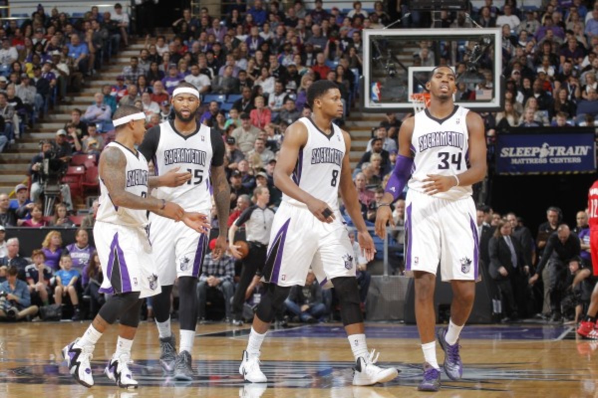 The Kings finished second to last behind the Lakers in the Pacific Division last season. (Rocky Widner/Getty Images)