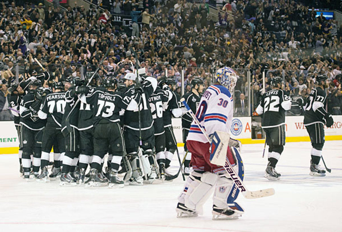 Henrik Lundqvist of the New York Rangers