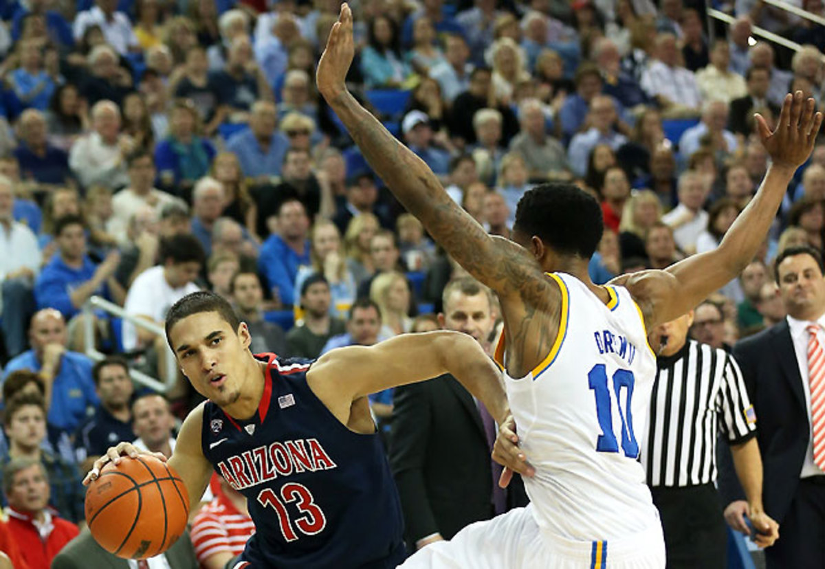 In addition to setting the tone on defense, Nick Johnson is leading Arizona with 16 points a game.