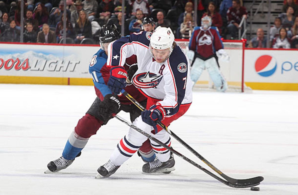 Jack Johnson of the Columbus Blue Jackets