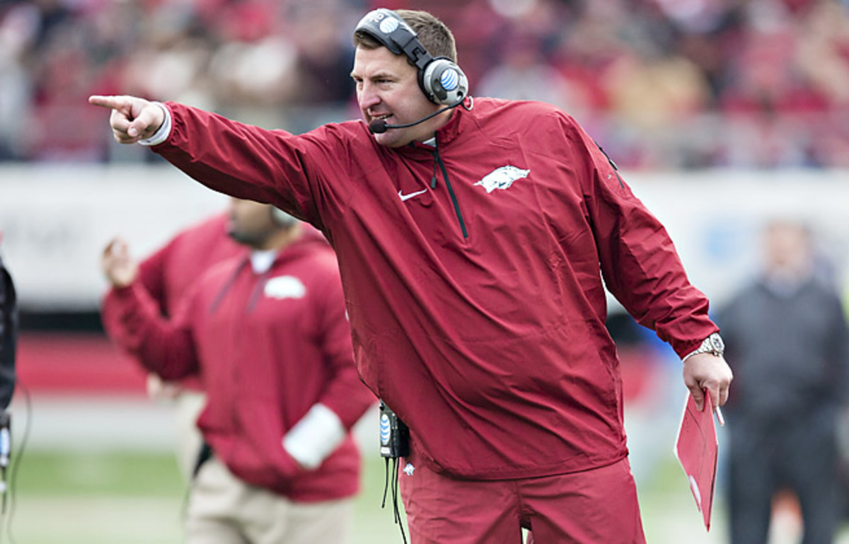 Bret Bielema reached into the NFL to find new Arkansas defensive coordinator Robb Smith.