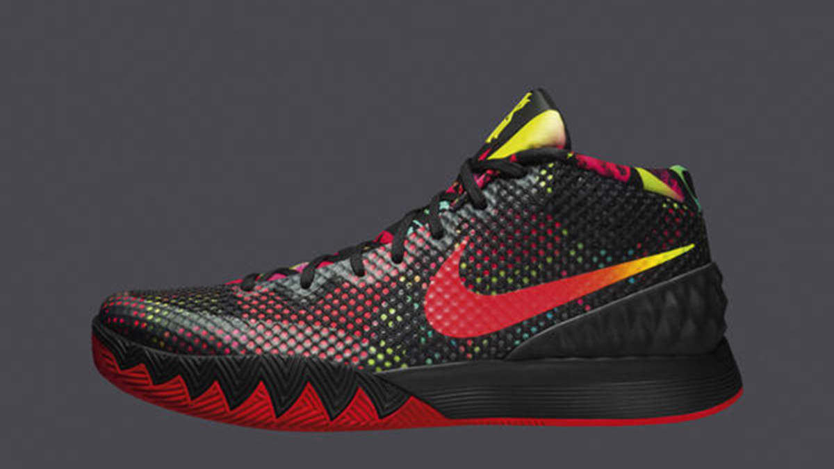 Cleveland Cavaliers guard Kyrie Irving debuts new Nike signature shoe