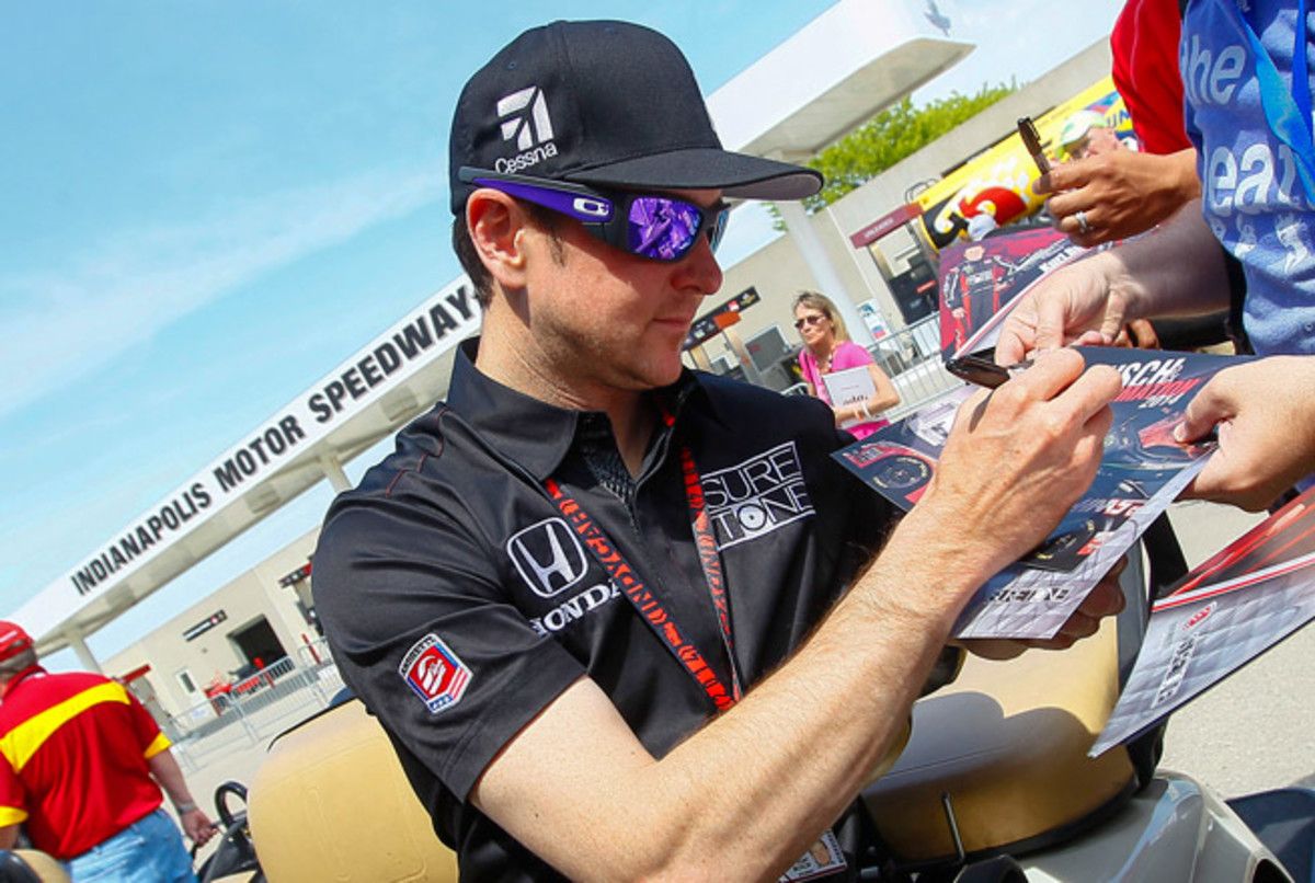 Busch was checked by IndyCar medical director Dr. Michael Olinger and immediately cleared to drive.